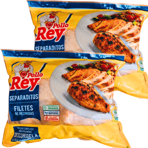 2 PACKS Filete de Pechuga sin Hueso Pollo Rey (10)