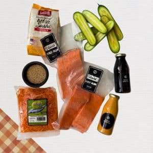 DIY KIT Salmón Poke Bowl